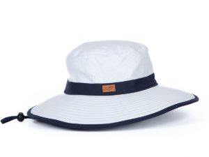 CHAPEAU BORD DE MER MARINE ANTI-UV SOWAY large bord