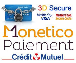 Crédit mutuel – Monetico secure payment