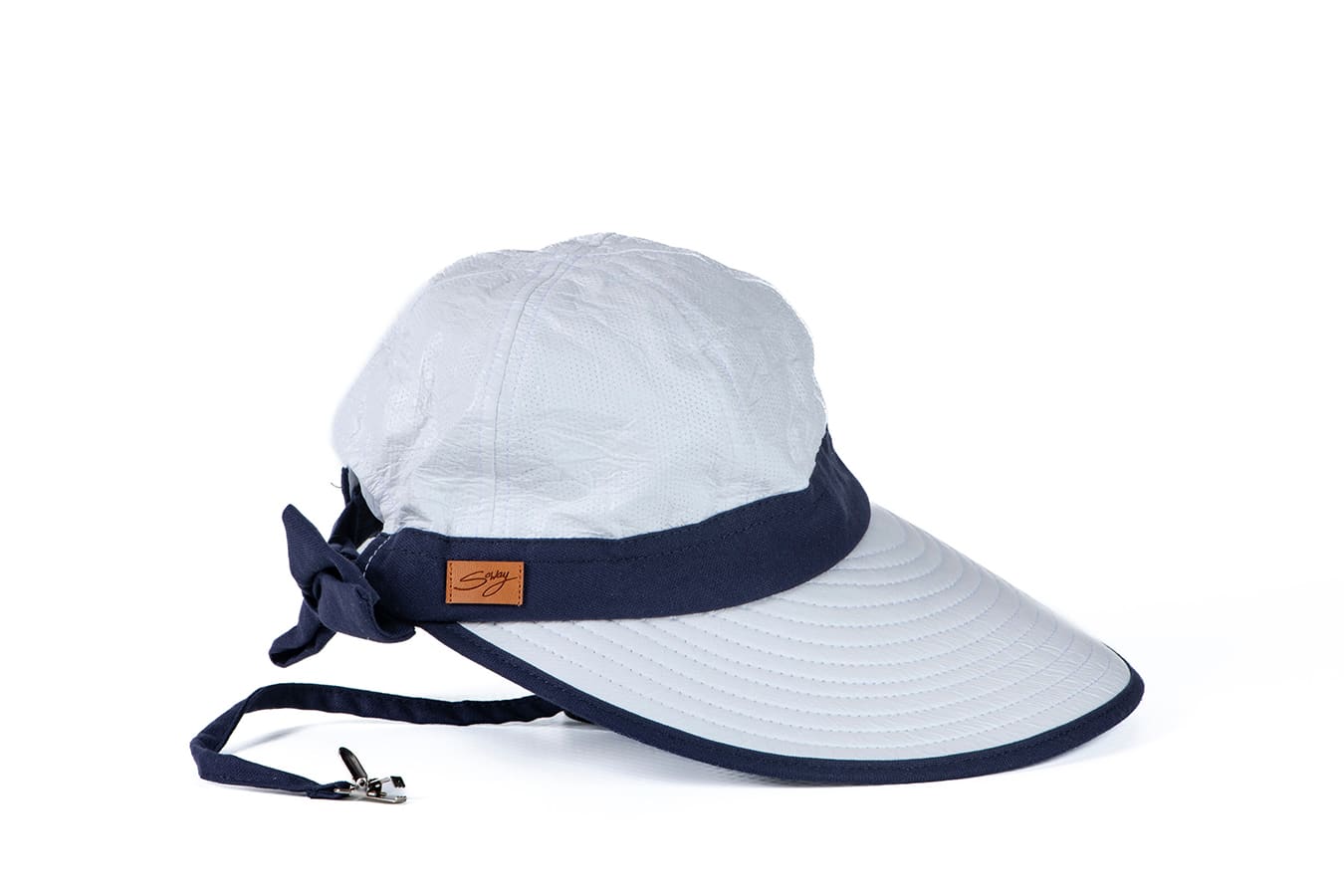 Soway Cappello Anti UV Loïck Peyron, Traveller, Bianco, Taglia L/XL (59-61 Cm), Unisex